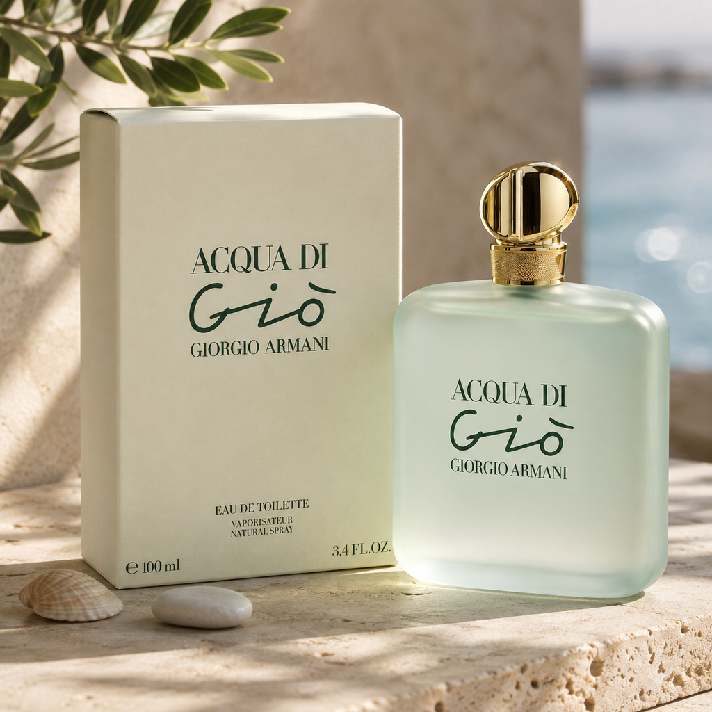 Acqua di Gio by Giorgio Armani for women Eau De Toilette Spray, 3.4 Ounces