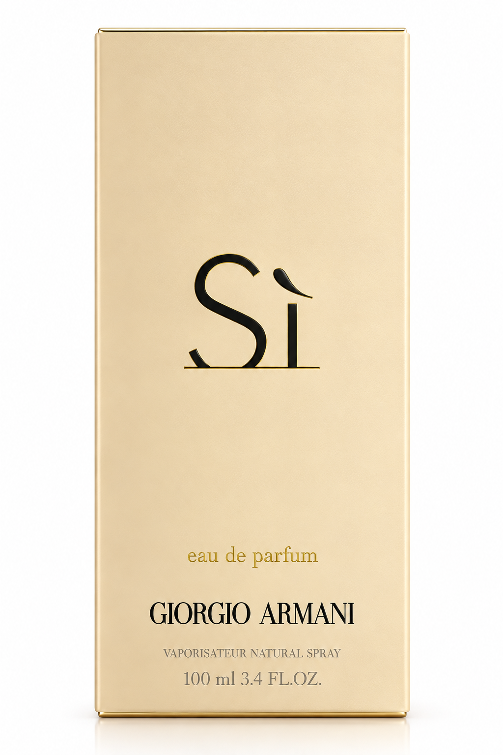 Giorgio Armani Sì Eau de Parfum for Women 100ml / 3.4 fl oz Long-Lasting Floral Fruity Perfume