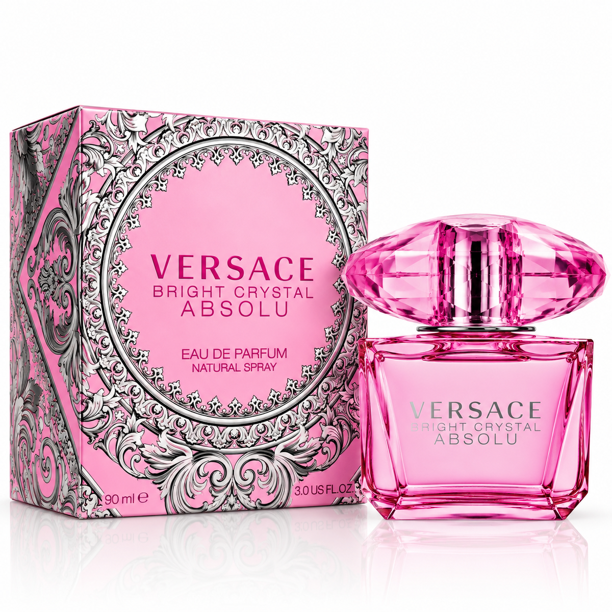 Versace Bright Crystal Absolu Eau de Parfum 3.0 oz Spray for Women