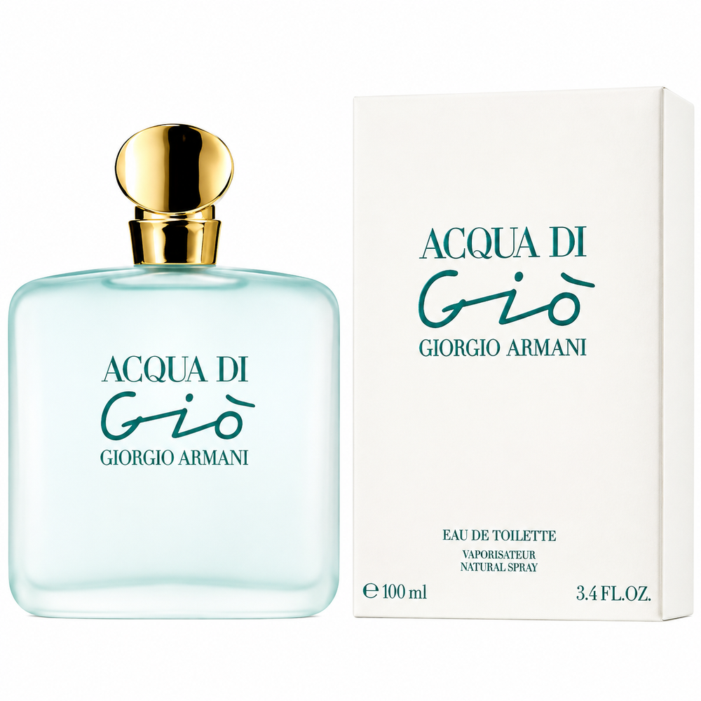 Acqua di Gio by Giorgio Armani for women Eau De Toilette Spray, 3.4 Ounces
