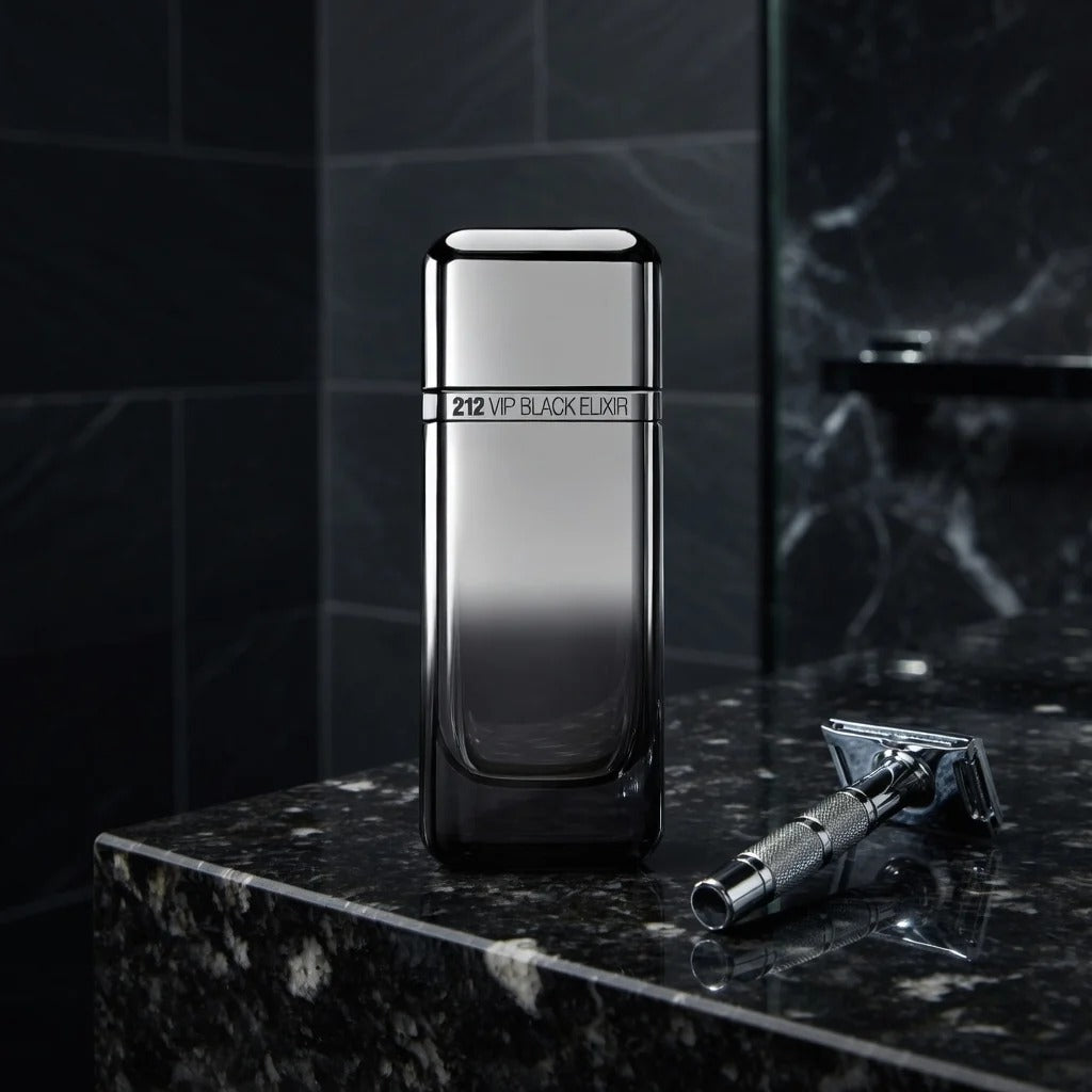Carolina Herrera 212 VIP Black Elixir EDP Men's Cologne