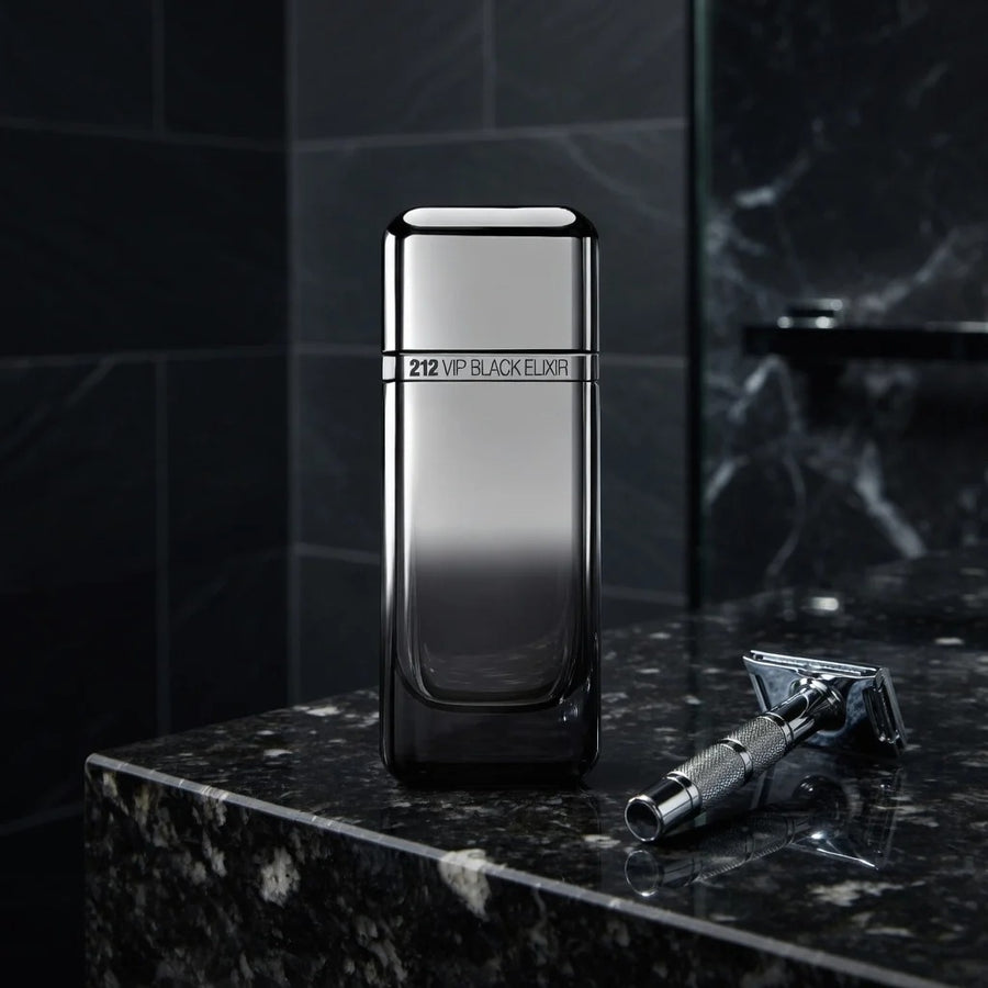 Carolina Herrera 212 VIP Black Elixir EDP Men's Cologne