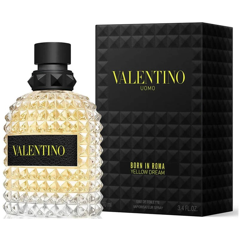 Valentino Uomo Born In Roma Yellow Dream EDT Men 3.4 OZ