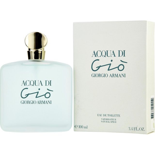 Acqua di Gio by Giorgio Armani for women Eau De Toilette Spray, 3.4 Ounces