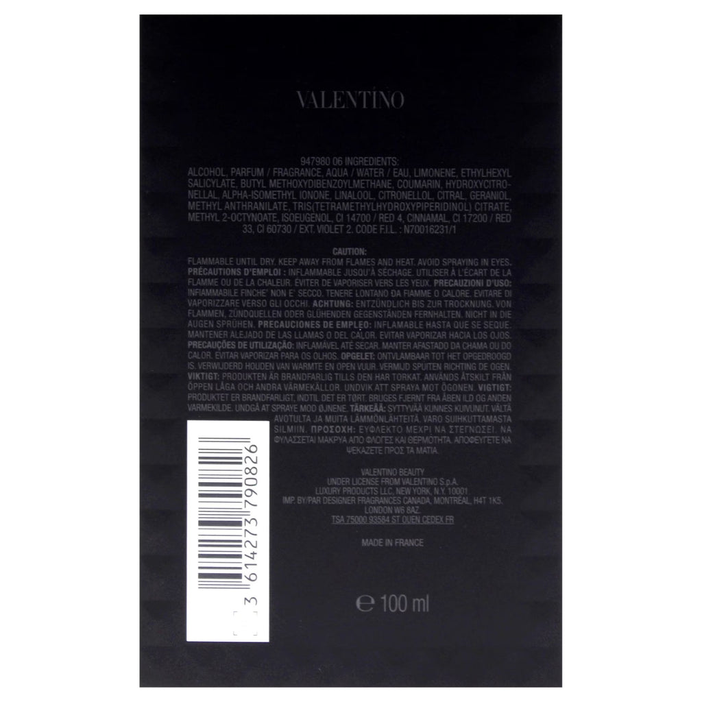 Valentino Uomo Born In Roma Intense Eau de Parfum 3.4 oz Men's Fragrance