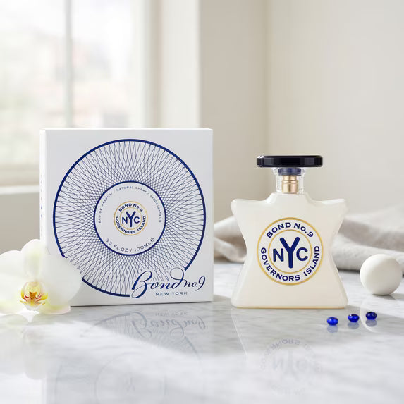 Bond No. 9 Governors Island Eau De Parfum Spray, Unisex Fragrance, 3.3 Oz