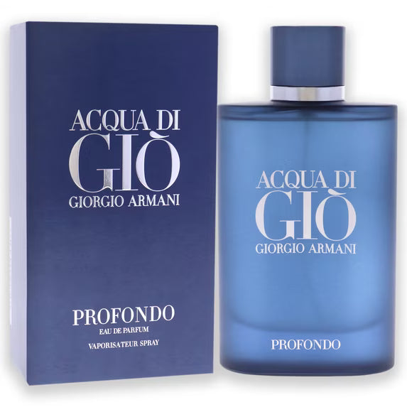 Acqua di Giò Profondo Eau de Parfum for Men 4.2 oz / 125 ml – Giorgio Armani