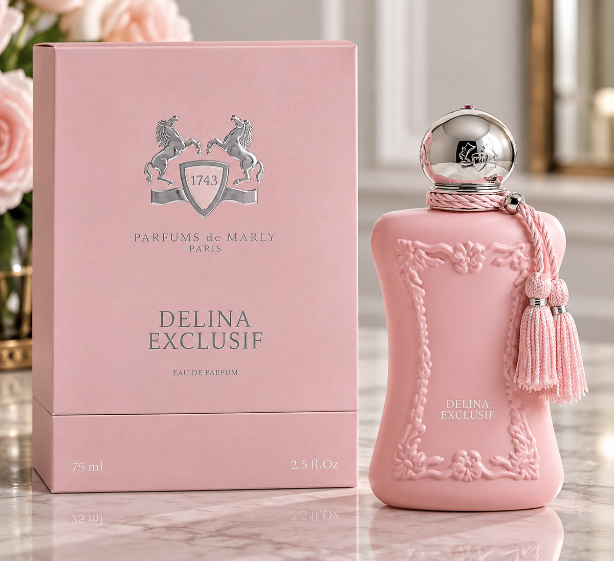 Parfums de Marly Delina Exclusif Eau de Parfum for Women 2.5 oz Spray