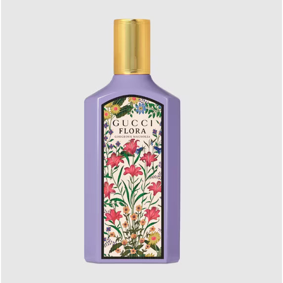 Gucci Flora Gorgeous Magnolia Eau de Parfum for Women – 3.3 oz Floral Fragrance Spray