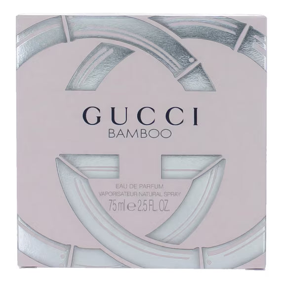 Gucci Bamboo Eau de Parfum for Women – 2.5 oz Floral Woody Fragrance Spray