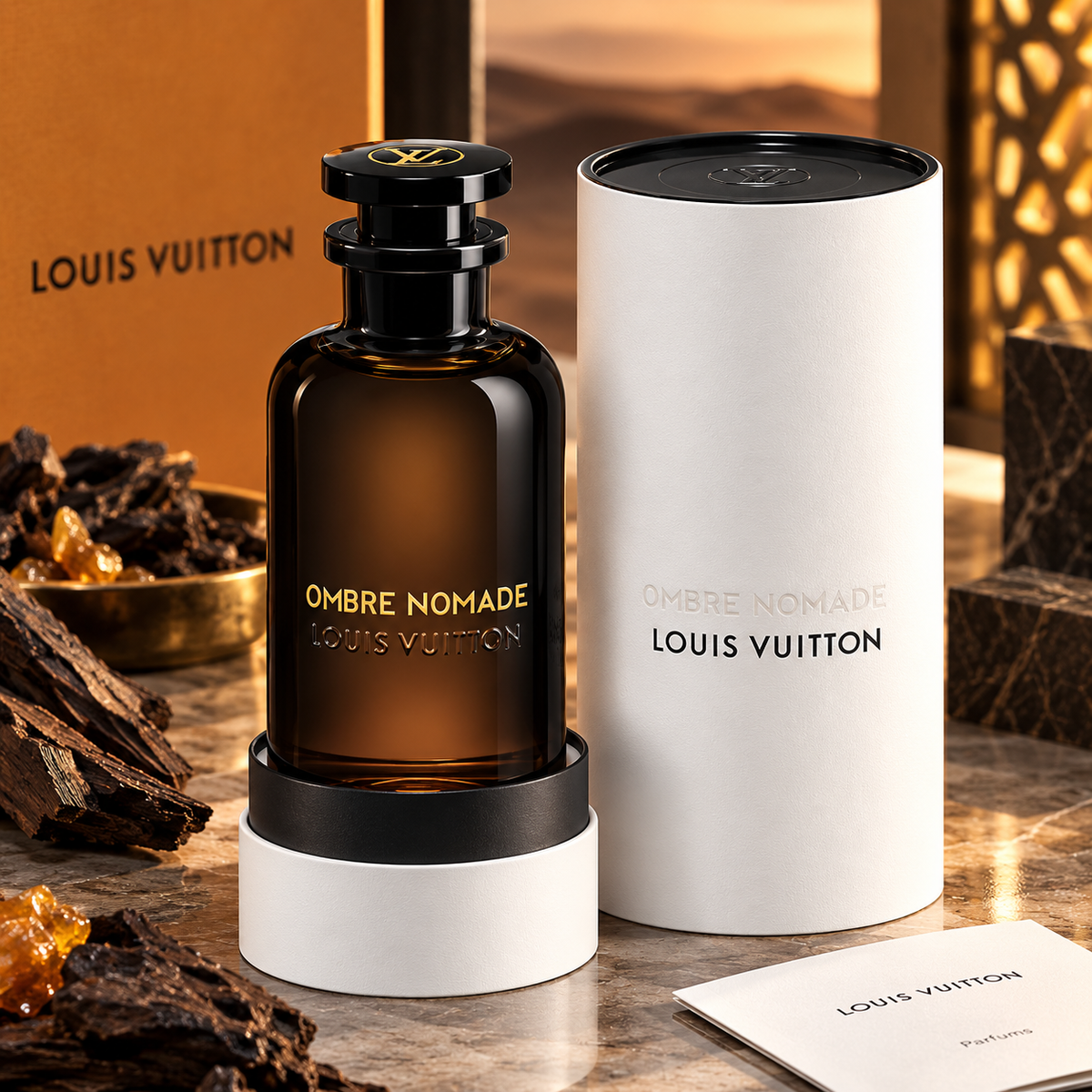 Louis Vuitton Ombre Nomade Eau de Parfum 3.4 oz Spray – Oud Wood Luxury Fragrance