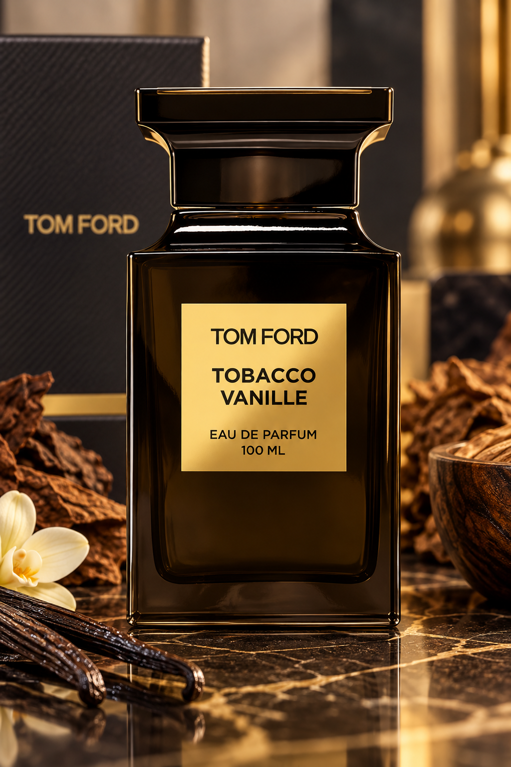 Tom Ford Tobacco Vanille Eau de Parfum Spray 3.4 oz / 100 ml Unisex