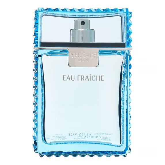 Versace Man Eau Fraîche Eau de Toilette 3.4 oz Spray for Men