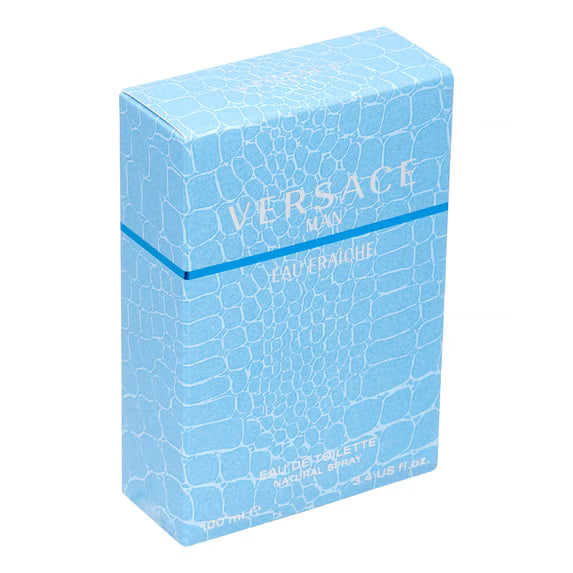 Versace Man Eau Fraîche Eau de Toilette 3.4 oz Spray for Men